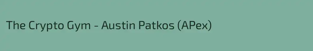 The Crypto Gym - Austin Patkos (APex)